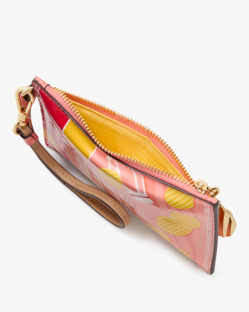 Snack Time Patent Card Case Wristlet