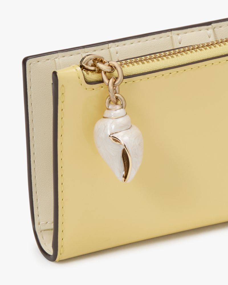 Devin Patent Small Bifold Wallet