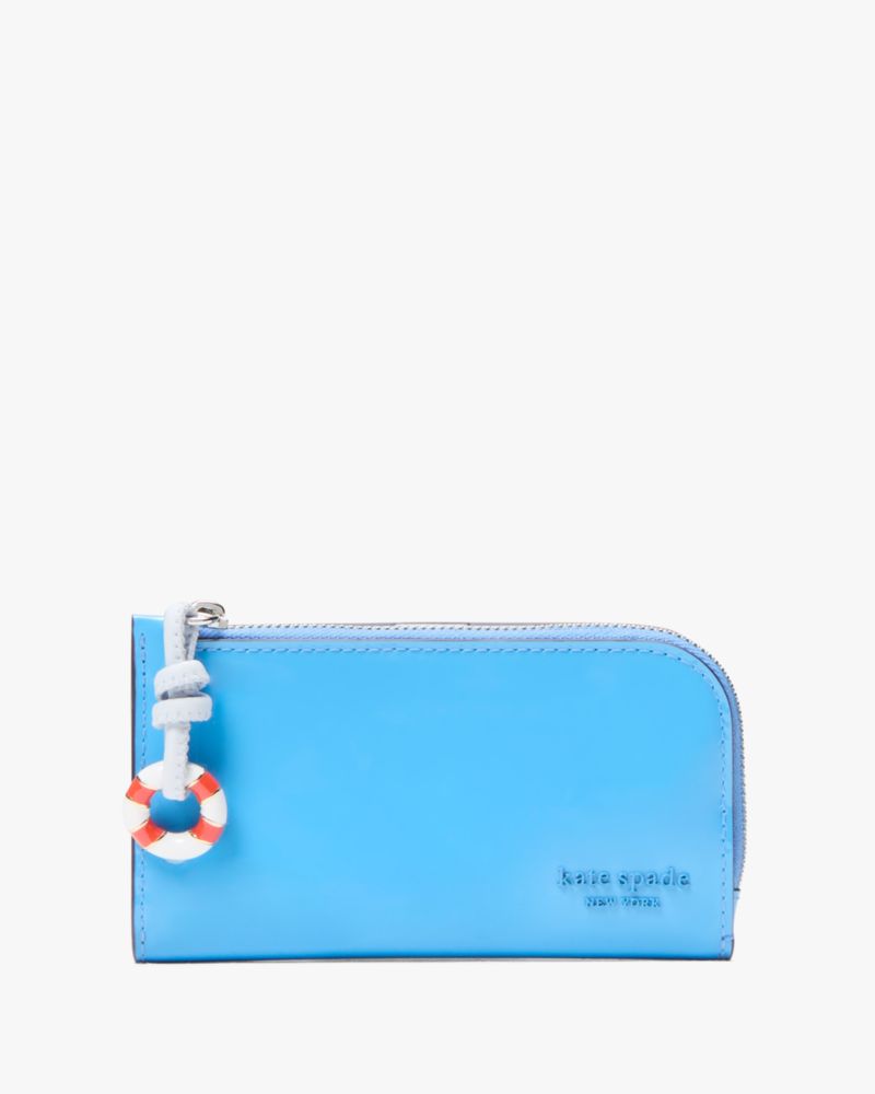 Devin Patent Small Bifold Wallet