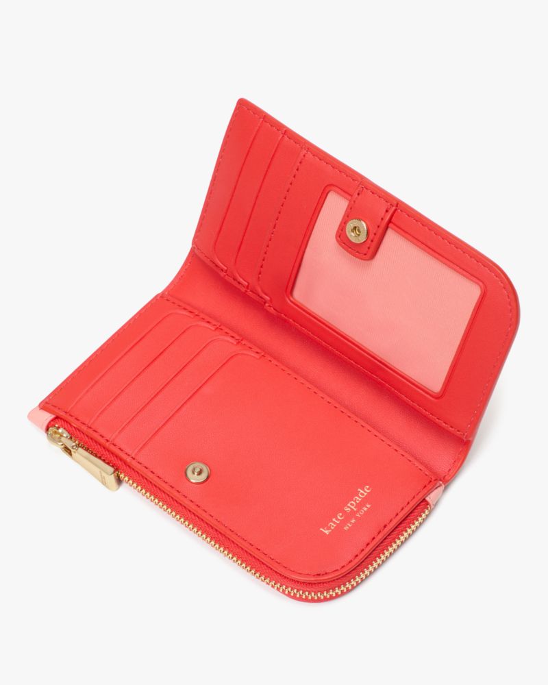 Devin Pop Trim Small Bifold Wallet