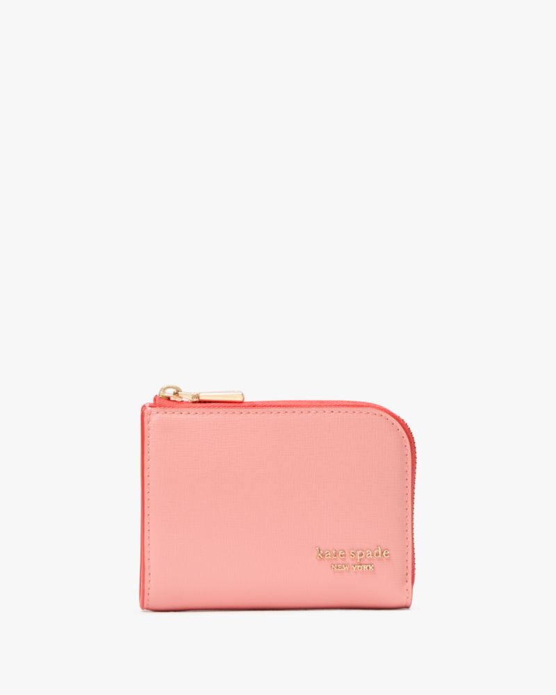 Devin Pop Trim Zip Card Case
