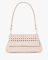 Grace Perforated Convertible Shoulder Bag