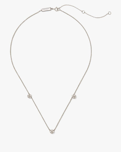 Kate Spade Fine Time To Shine Diamond Flower Necklace