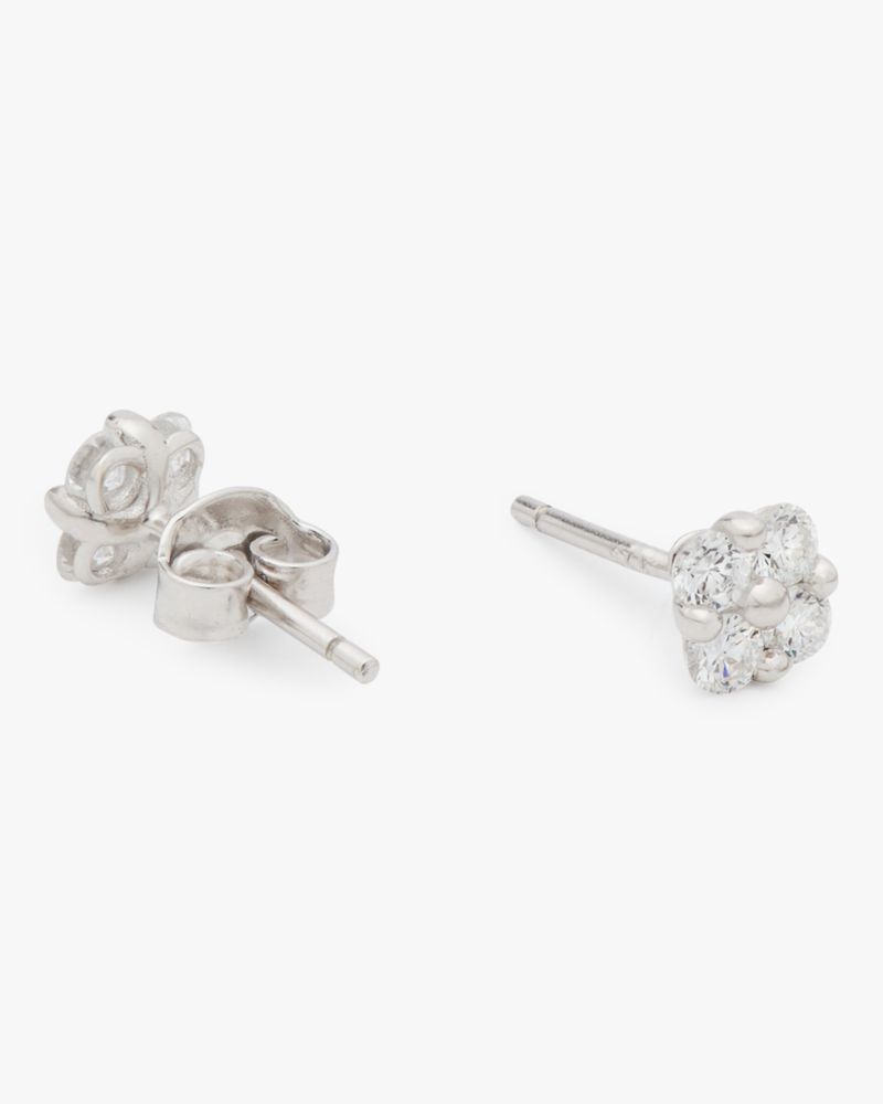 Kate Spade Fine Time To Shine Diamond Flower Studs