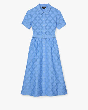 Belted Midi Shirt Dress