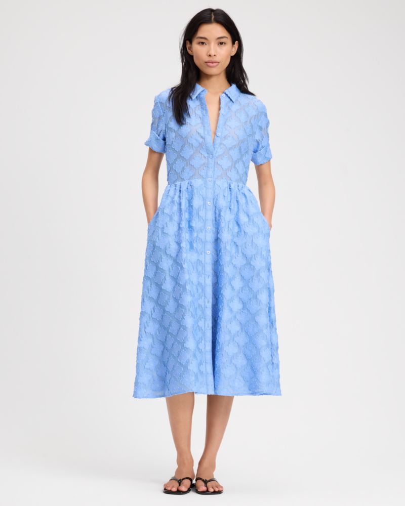 Belted Midi Shirt Dress