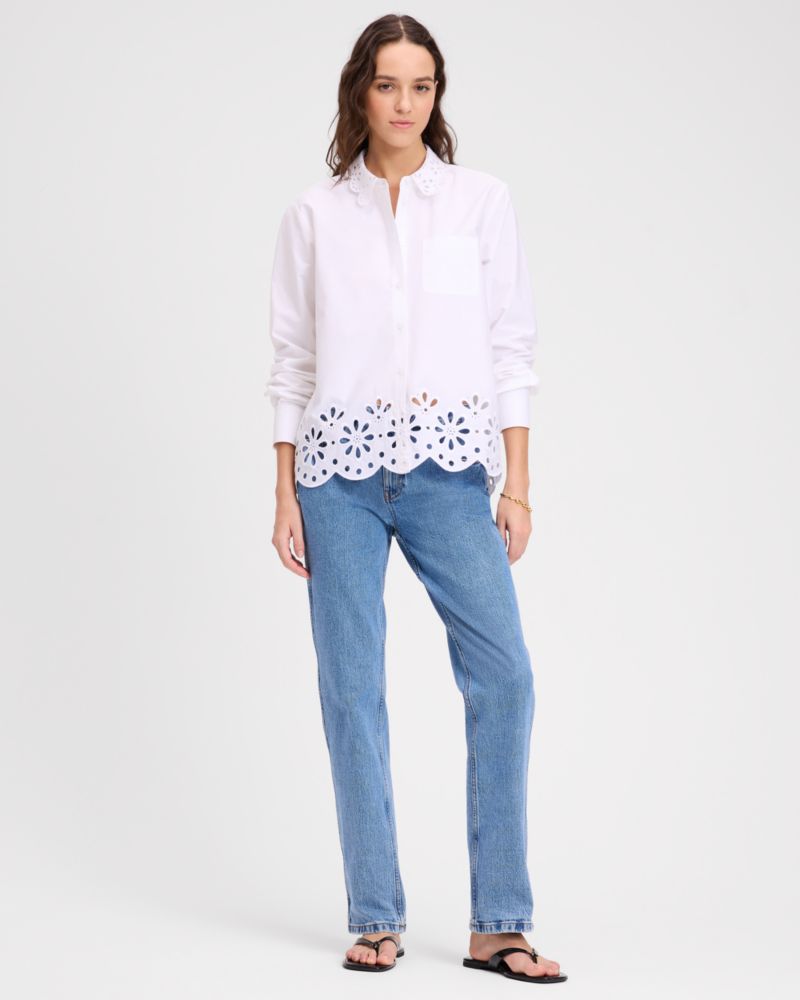 Daisy Eyelet Shirt