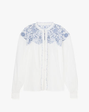 Floral Embroidered Blouse