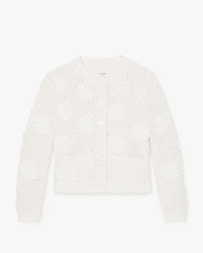 Daisy Crochet Cardigan