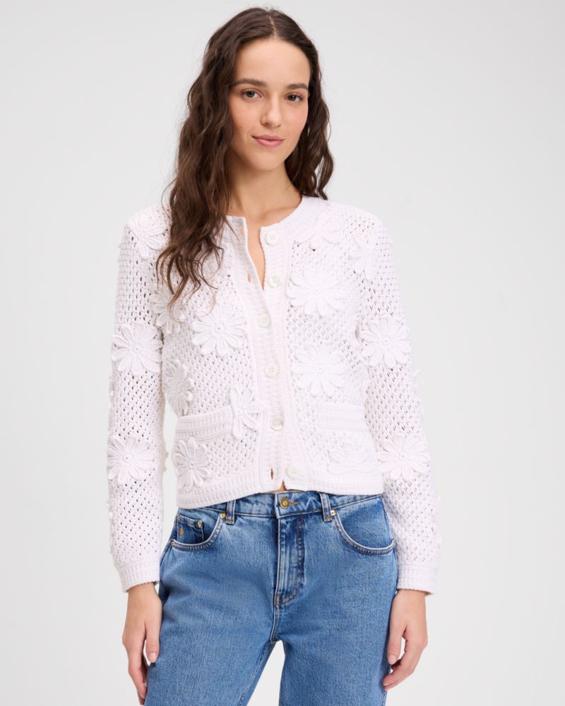 Daisy Crochet Cardigan
