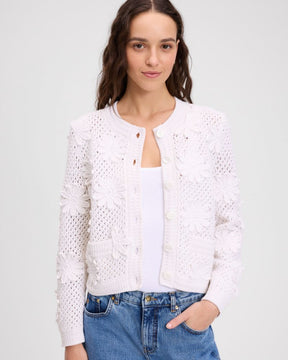 Daisy Crochet Cardigan