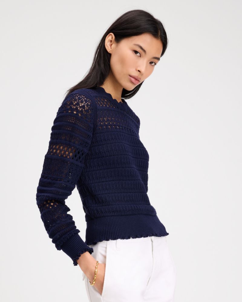 Scallop Lace Sweater