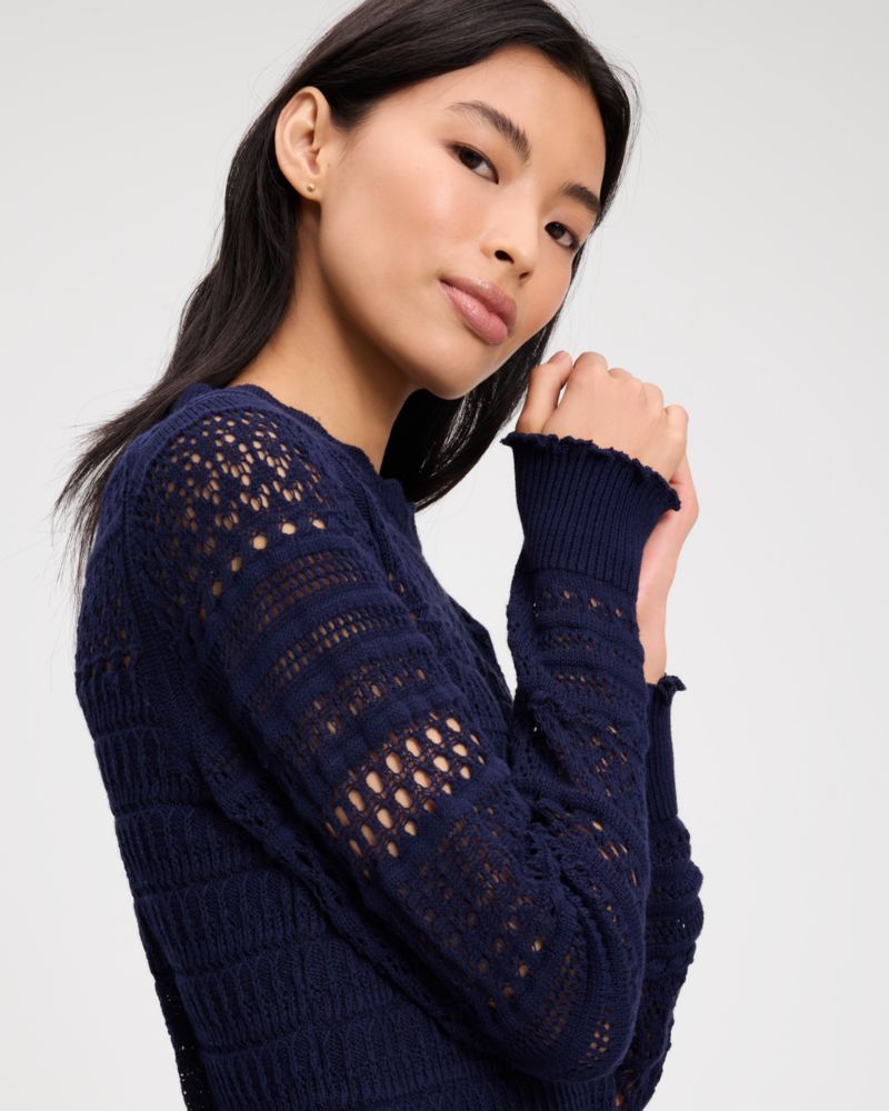 Scallop Lace Sweater