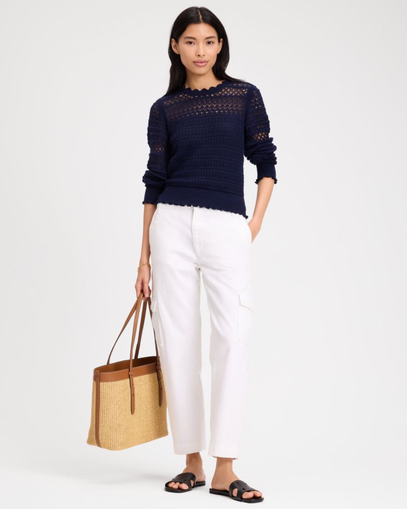 Scallop Lace Sweater