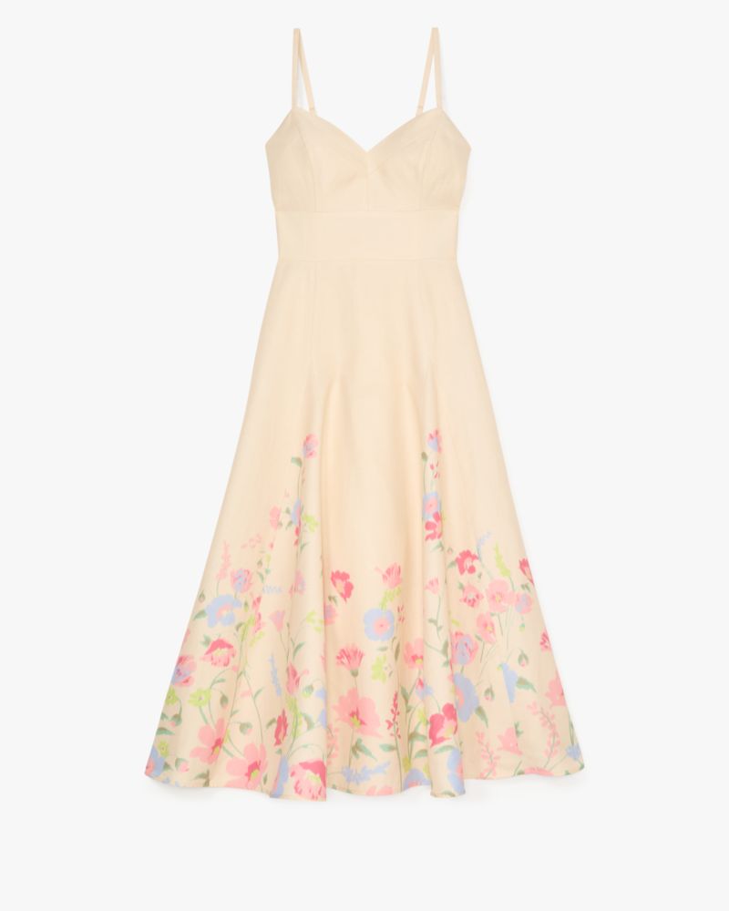 Whimsical Garden Midi Dress