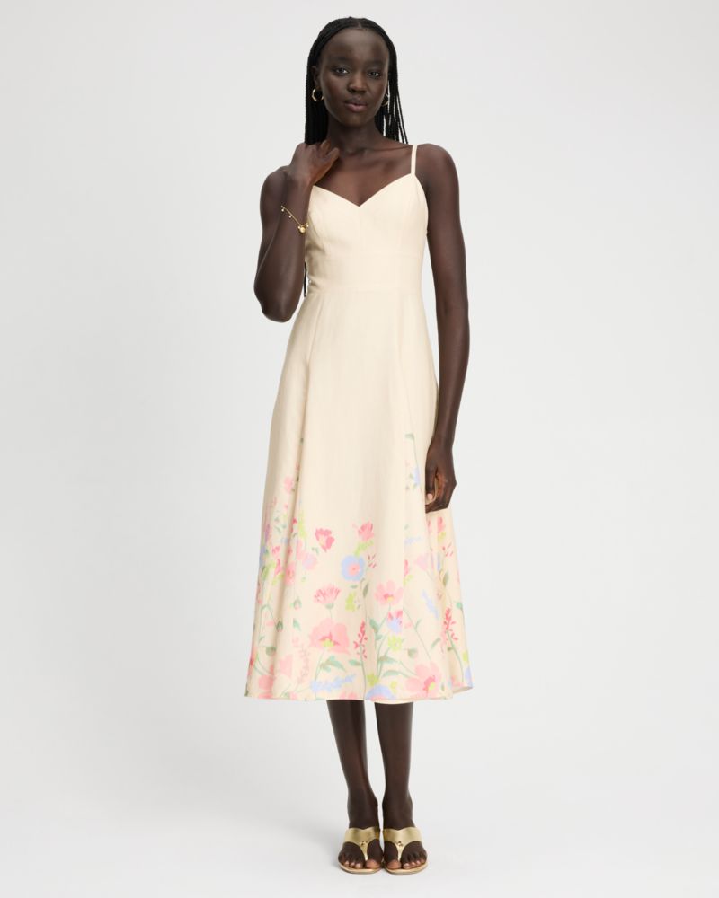 Whimsical Garden Midi Dress