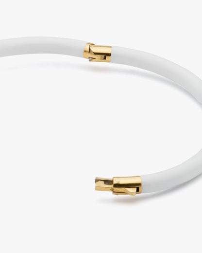 Double Knot Pave Hinged Bangle