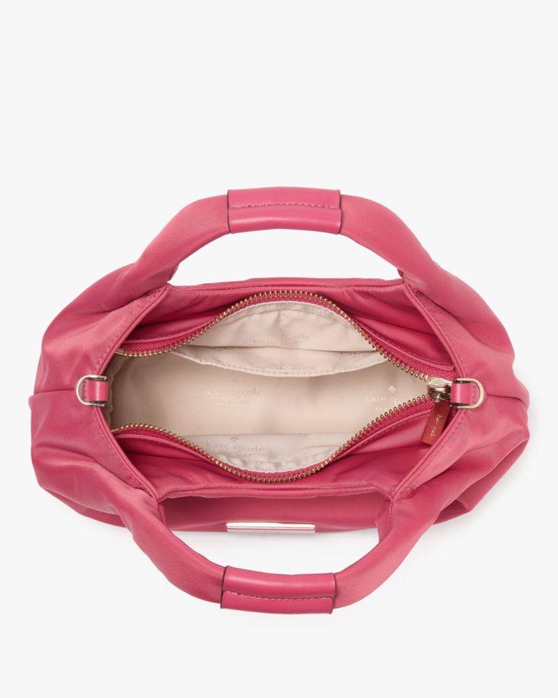 Carter Nylon Small Pleated Crossbody