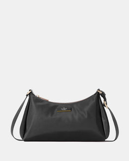 Carter Metallic Fabric Small Shoulder Bag