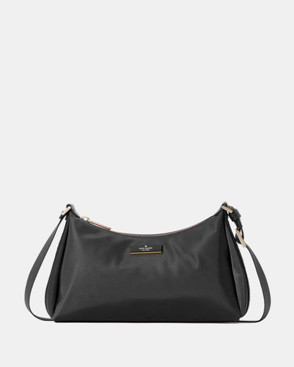 Carter Metallic Fabric Small Shoulder Bag