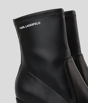 DAPHNE STRETCH MIDI BOOTS