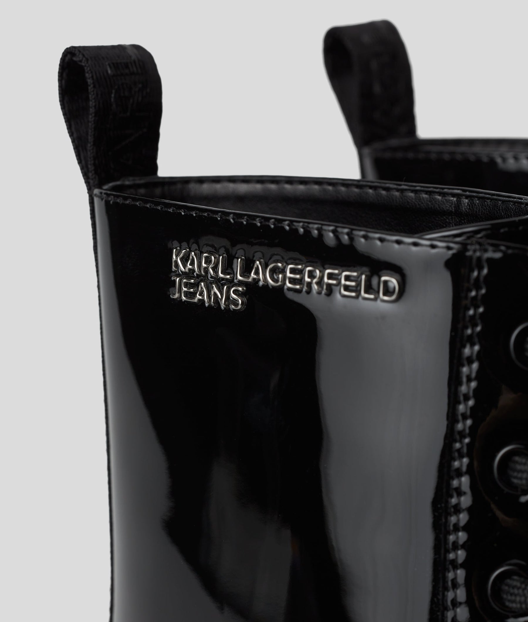 BROOKE PATENT LEATHER BOOTS