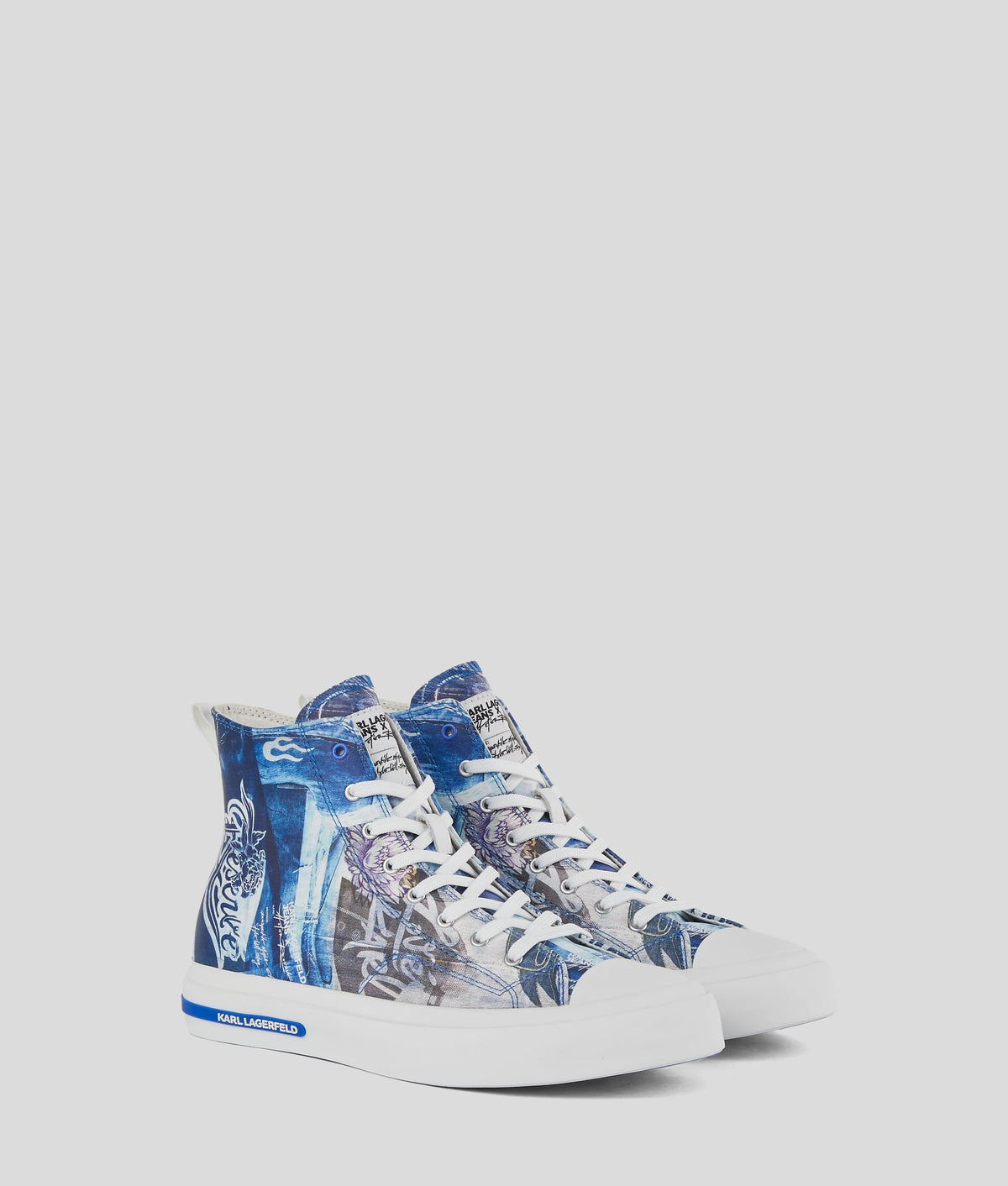 KLJ X ATELIER RESERVÉ VULC HIGH-TOP TRAINERS