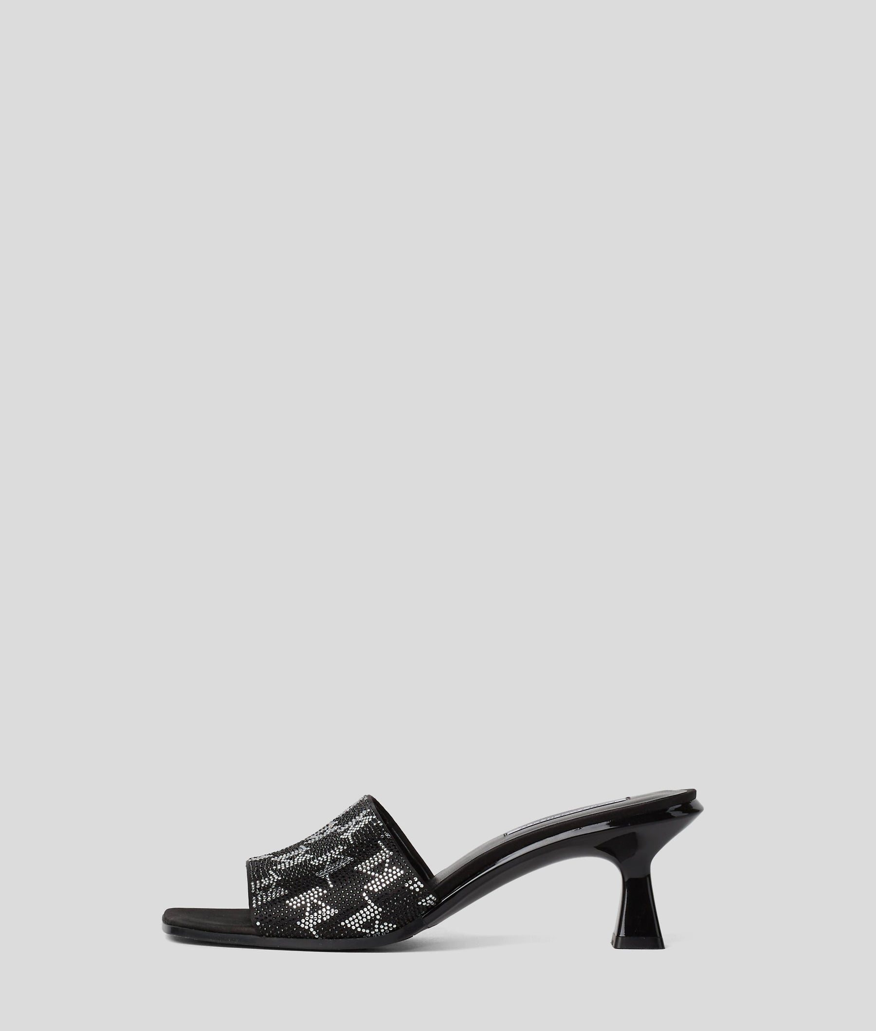 Monogram PANACHE RHINESTONE HEELED SANDALS