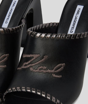 SIGNATURE ASTRA NOVA HEELED SANDALS