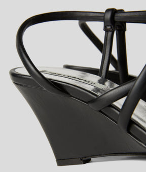 RIALTO STRAP HEELED SANDALS