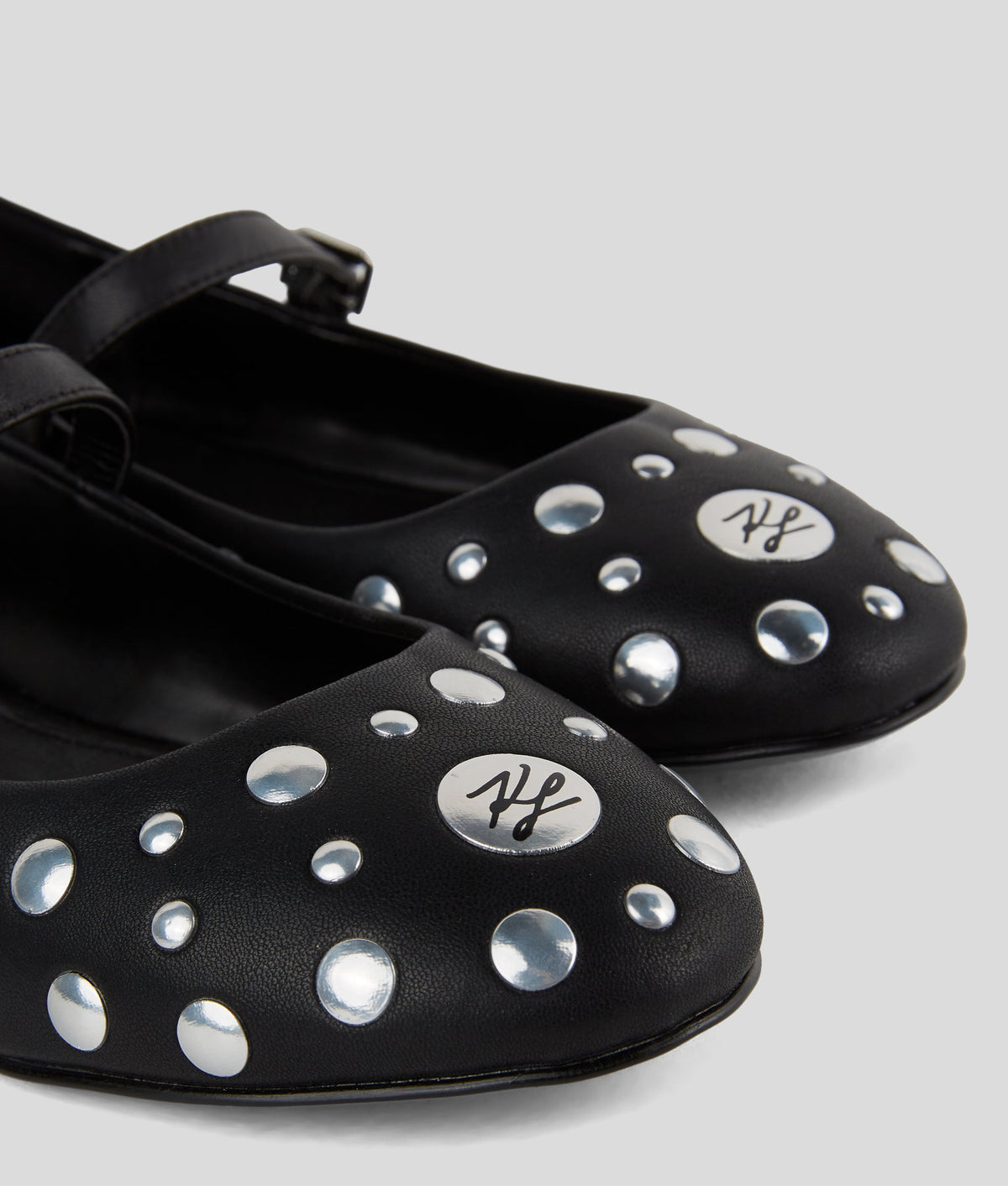 KARO MIRROR STUDS PUMPS