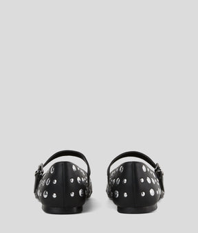 KARO MIRROR STUDS PUMPS