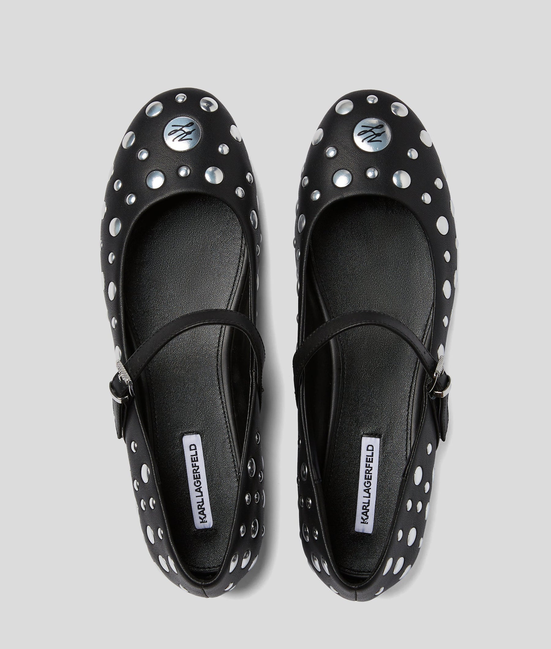 KARO MIRROR STUDS PUMPS