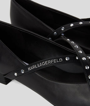 KERRIE KROSSTRAP STUDS FLATS