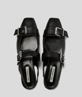KONNIE DOUBLE STRAP FLATS