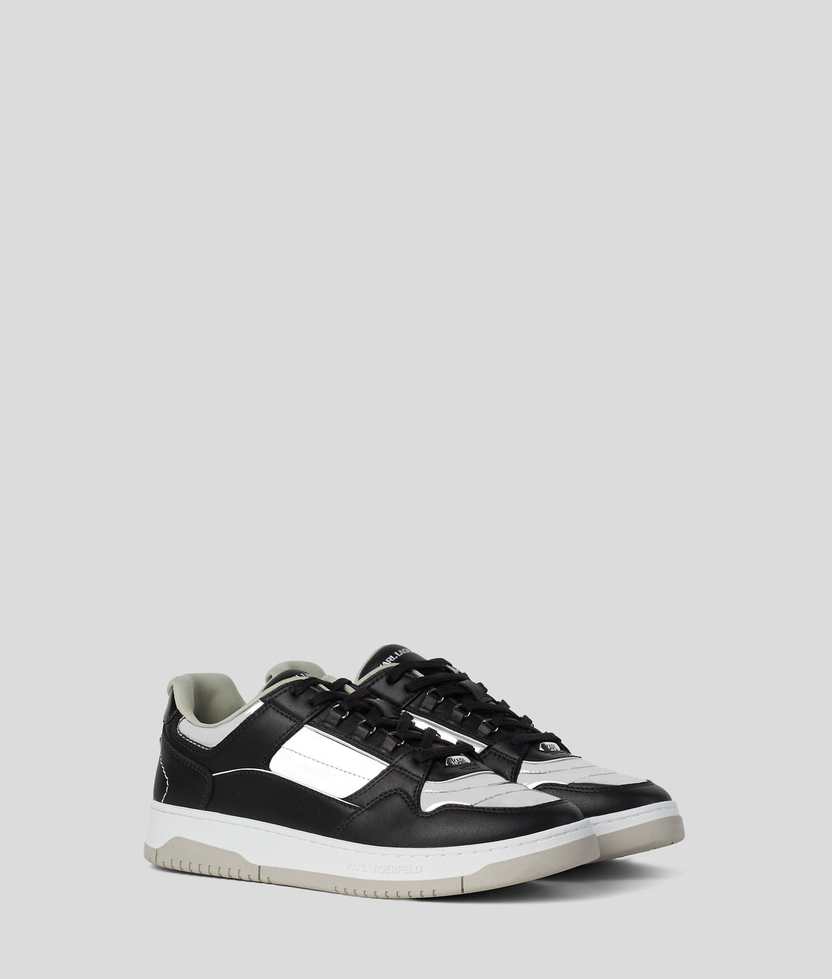 KREW METALLIC TRAINERS