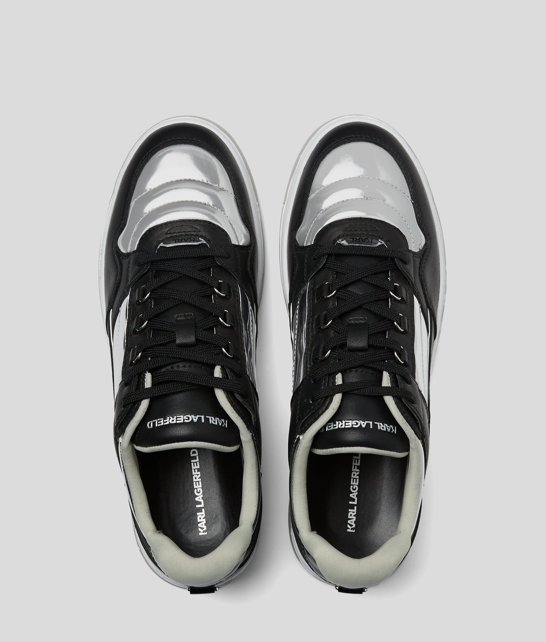 KREW METALLIC TRAINERS