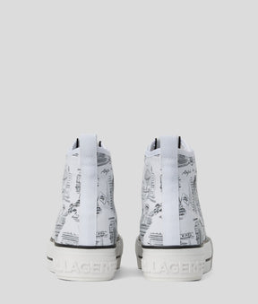 KL X JORGE PARRA HIGH-TOP TRAINERS