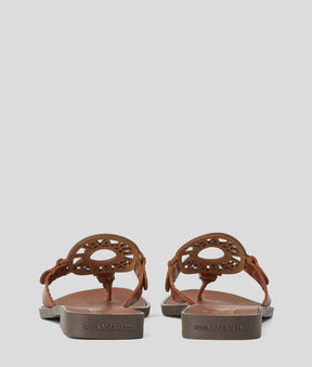 Ring Logo Sandals