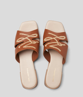 PETA AUTOGRAPH WHIPSTITCH SLIPPERS