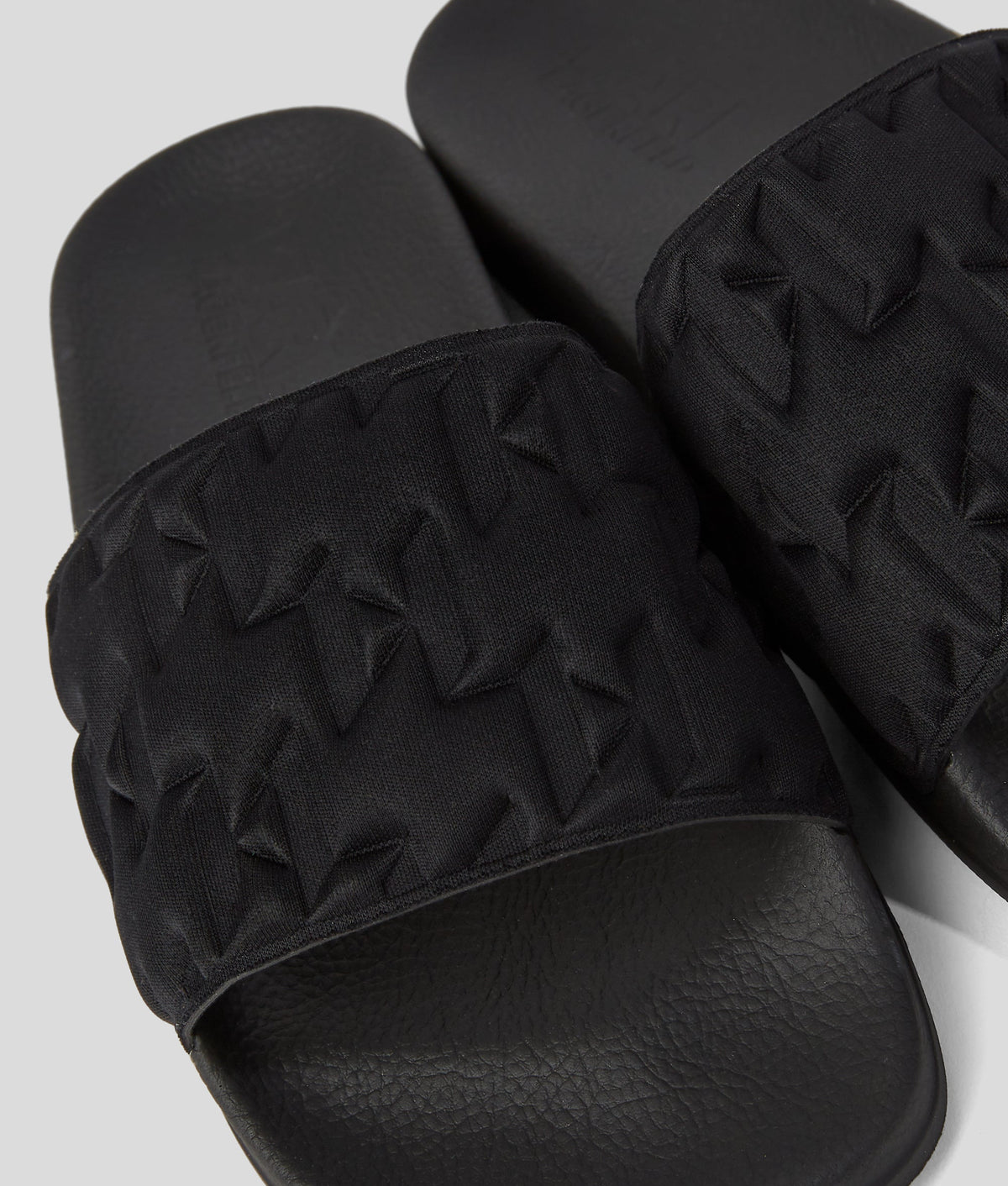 MONOGRAM PADDED SANDALS