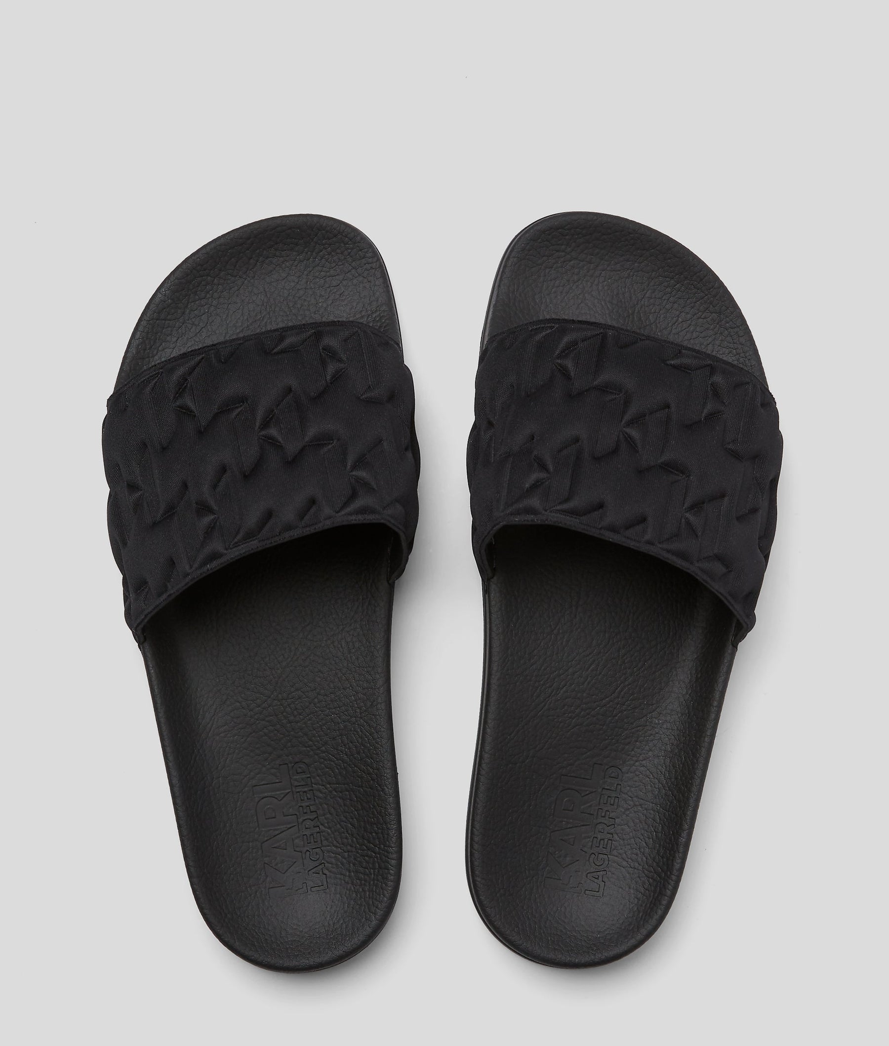MONOGRAM PADDED SANDALS