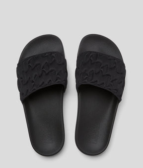 MONOGRAM PADDED SANDALS