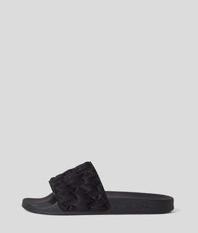MONOGRAM PADDED SANDALS