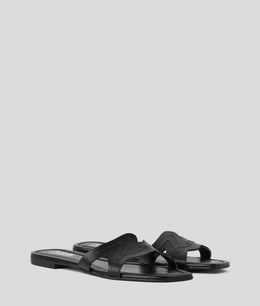 Brio signature cut-out sandals