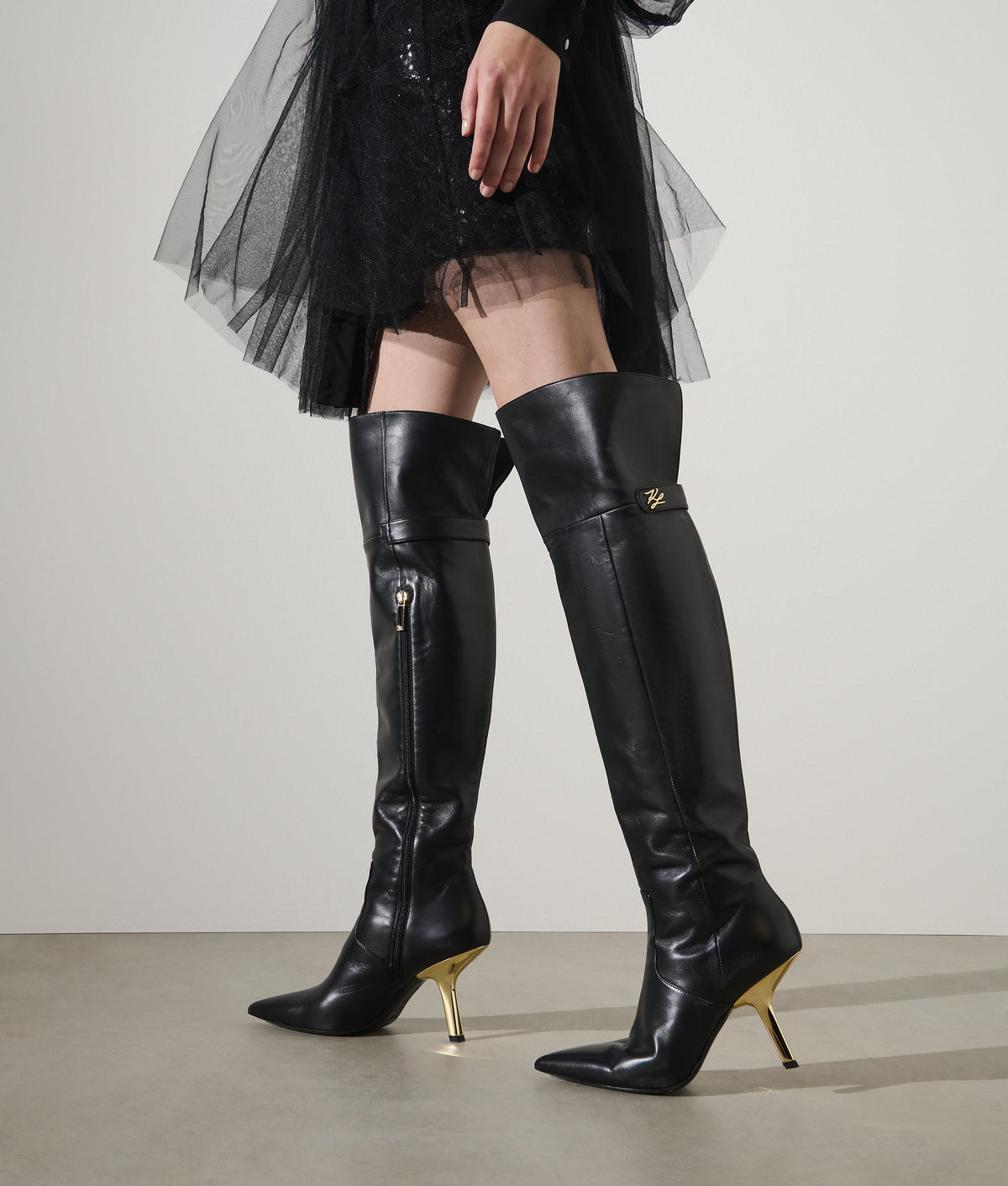 KARL STUDIO PYRAMID BOOTS