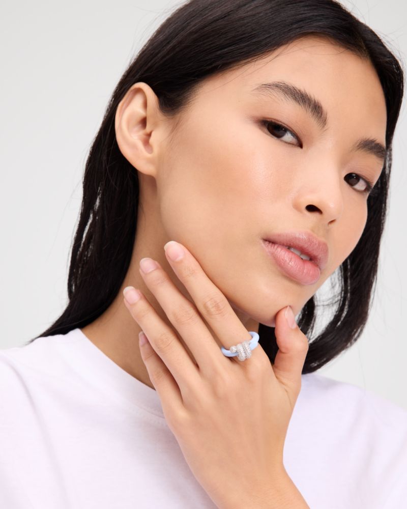 Ropes & Knots Pave Ring