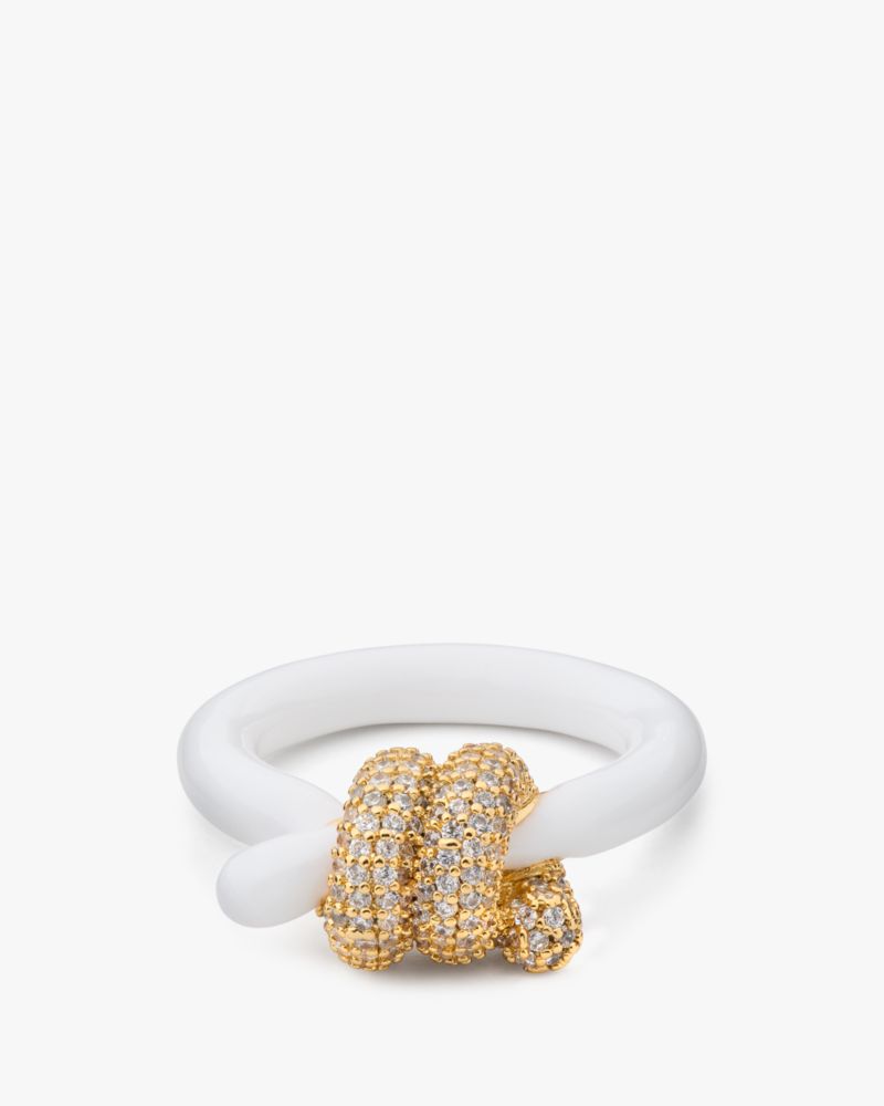 Ropes & Knots Pave Ring