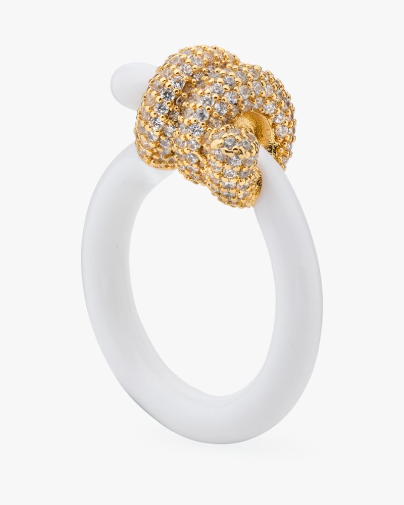 Ropes & Knots Pave Ring