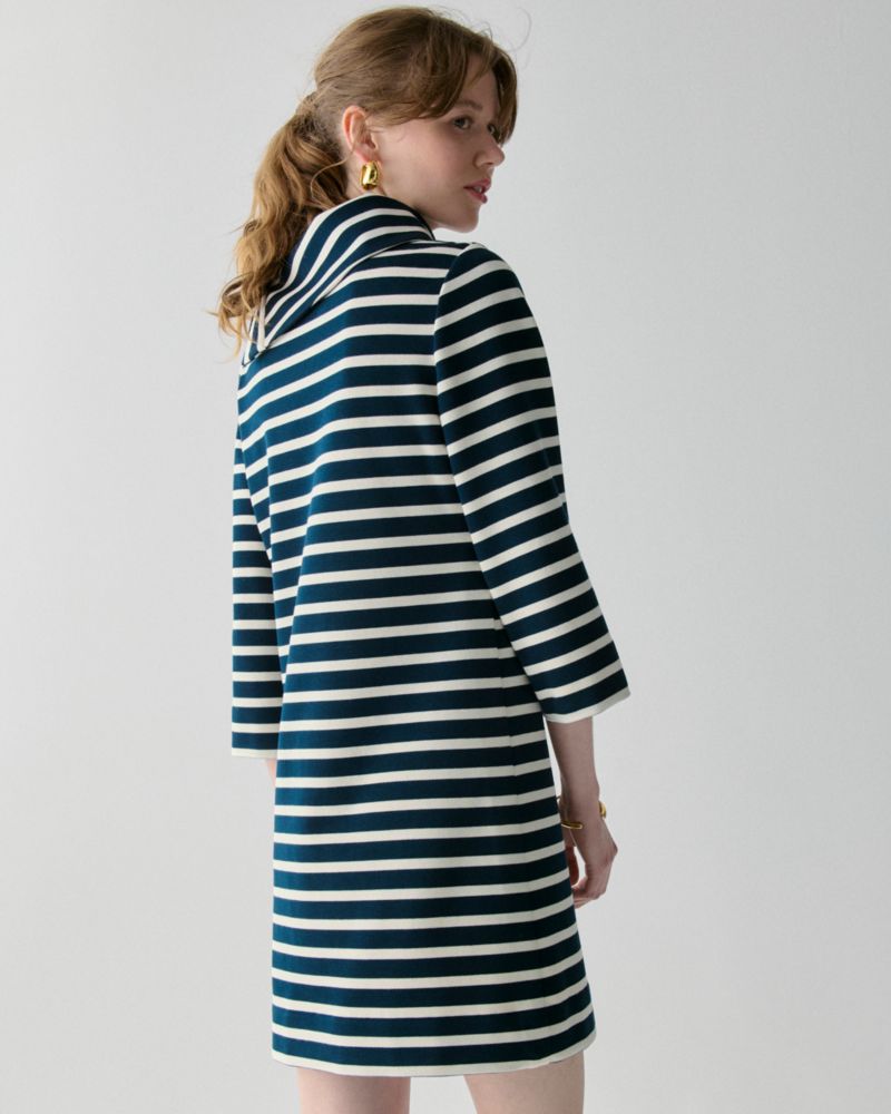 Sailing Stripe Ponte Dress